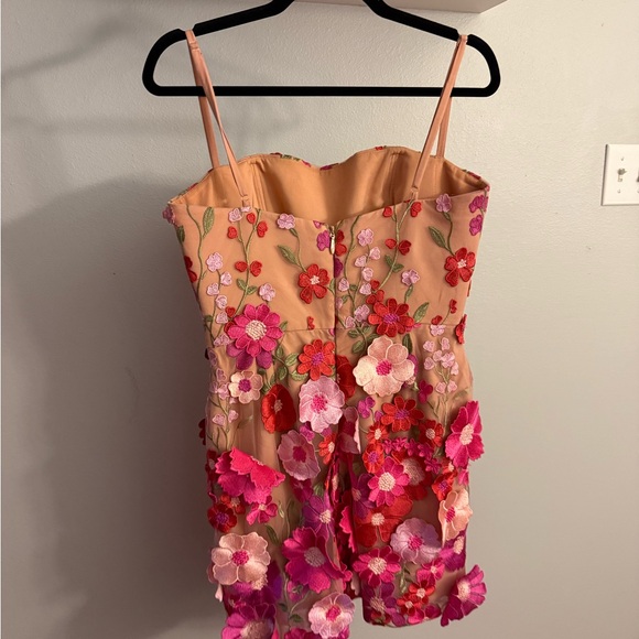 Helsi Hilda Fuschia Floral Dress Size M - Picture 6 of 7